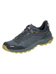 Buty trekkingowe męskie MEINDL Jamaica GTX z membraną Gore-tex. Zielone buty turystyczne MEINDL, bez wzorów, z gore-texu, bez zapięcia, trekkingowe, gore-tex. Za 869.90 zł.