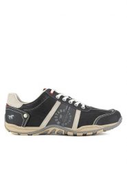 Mustang Sneakersy 4027-313-200 Szary. Szare buty sportowe casual Mustang, bez wzorów, z materiału, bez zapięcia. Za 309.99 zł.