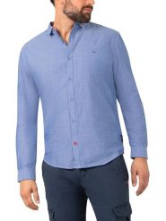 Timezone Koszula - Regular fit - w kolorze niebieskim rozmiar: L. Niebieskie koszule Timezone, l, bez wzorów, bez kołnierzyka, bez ramiączek. Za 92.95 zł.