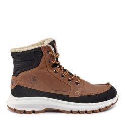 Trekkingi Helly Hansen. Brązowe buty trekkingowe Helly Hansen, bez wzorów, bez zapięcia. Za 729.99 zł.