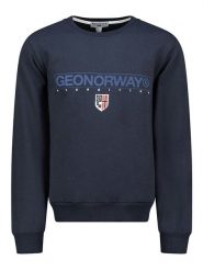 Geographical Norway Bluza "Gotrun" w kolorze granatowym rozmiar: M. Niebieskie bluzy Geographical Norway, m, bez wzorów, bez kaptura. Za 122.96 zł.