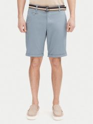 INDICODE Szorty materiałowe Royce 70-039 Niebieski Slim Fit. Niebieskie szorty INDICODE, m, bez wzorów, z bawełny. Za 99.99 zł.