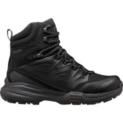 Buty trekkingowe męskie Helly Hansen Traverse Hiking Boots. Czarne buty trekkingowe Helly Hansen, bez wzorów, z materiału, za kostkę, bez zapięcia. W wyprzedaży za 788.25 zł.