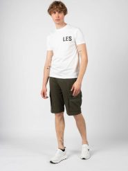 Les Hommes T-shirt | LF224300-0700-1009 | Grafic Print | Mężczyzna | Biały. Białe t-shirty Les Hommes, l, bez wzorów, z bawełny, bez kołnierzyka, bez ramiączek. W wyprzedaży za 279.00 zł.