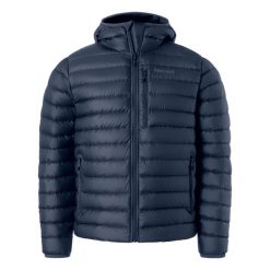 Kurtka uniwersalna męska Marmot Highlander. Niebieskie kurtki Marmot, m, bez wzorów, z puchu, z kapturem. Za 1,345.00 zł.