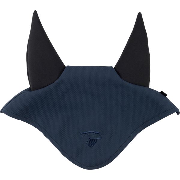 Czapka z muchą dla koni Catago Hybrid. Niebieskie krawaty i muchy CATAGO, bez wzorów, z neoprenu. Za 176.50 zł.