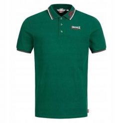 Polo Lonsdale Lion. Zielone koszulki polo Lonsdale, m, bez wzorów, bez kołnierzyka, bez ramiączek, na golfa. Za 226.00 zł.