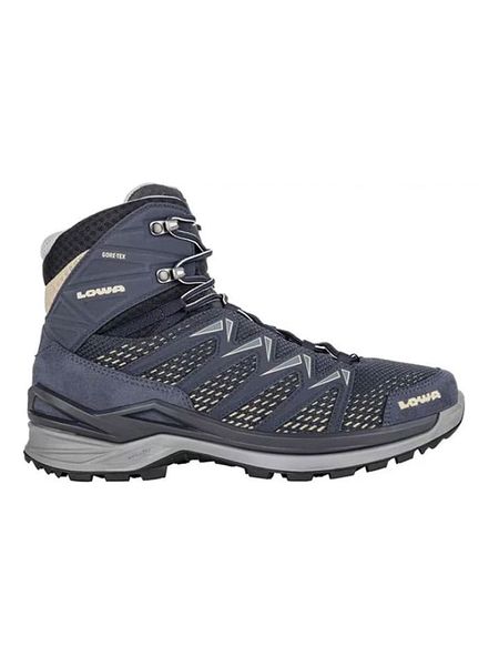 LOWA Botki trekkingowe "Innox Pro GTX" w kolorze niebieskim rozmiar: 46,5. Niebieskie buty trekkingowe Lowa, bez wzorów, z gore-texu, bez zapięcia. Za 428.43 zł.