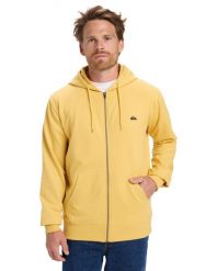 Bluza na zamek dla Mężczyzn BASIC ZIP Żółty. Żółte bluzy z kapturem Quiksilver, m, bez wzorów, z bawełny, z kapturem. Za 219.99 zł.