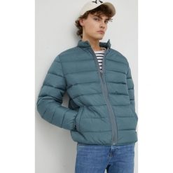 Mustang kurtka męska przejściowa. Niebieskie kurtki Mustang, l, bez wzorów, bez kaptura. Za 389.99 zł.