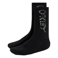Skarpetki unisex Oakley B1B Socks 2.0 3 Pary. Czarne skarpety Oakley, bez wzorów, z bawełny. Za 101.80 zł.