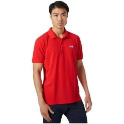 Polo Helly Hansen Malcesine. Czerwone koszulki polo Helly Hansen, m, bez wzorów, z bawełny, bez kołnierzyka, bez ramiączek. W wyprzedaży za 248.45 zł.