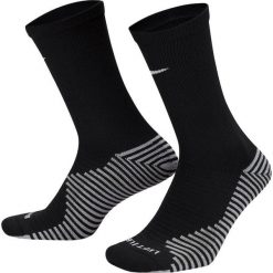 Skarpety sportowe uniseks Nike Strike Crew. Czarne skarpety Nike, bez wzorów. Za 43.99 zł.
