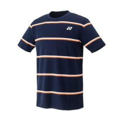 Koszulka sportowa męska Yonex CTM166203118. Niebieskie t-shirty sportowe YONEX, bez wzorów, z bawełny, bez ramiączek, trekkingowe. Za 342.00 zł.