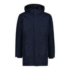 Kurtka ocieplana męska CMP 35K3737 Parka Zip Hood. Niebieskie kurtki CMP, m, bez wzorów, bez kaptura. Za 669.99 zł.
