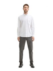 Tom Tailor Koszula - Regular fit - w kolorze białym rozmiar: 3XL. Białe koszule Tom Tailor, xl, bez wzorów, z bawełny, bez kołnierzyka, bez ramiączek. Za 70.08 zł.