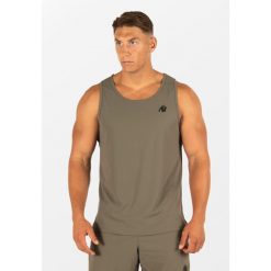 Colton Top bez rękawów - zielony. Zielone szorty GORILLA WEAR, m, bez wzorów. Za 172.00 zł.