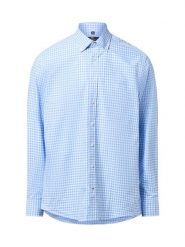 Nils Sundström koszula casual Mężczyźni Regular Fit Bawełna niebieski|biały, XL. Białe koszule Nils Sundström, m, bez wzorów, z bawełny, bez kołnierzyka, bez ramiączek. Za 159.95 zł.