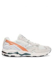 Mizuno Sneakersy Wave Rider 10 D1GA2611 Biały. Białe buty sportowe casual Mizuno, bez wzorów, z materiału, bez zapięcia. Za 729.99 zł.