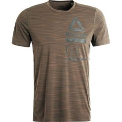 Reebok Tshirt z nadrukiem armygreen. T-shirty sportowe marki Reebok. W wyprzedaży za 127.20 zł.