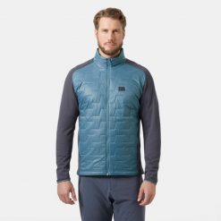 Kurtka turystyczna Helly Hansen Lifa Loft Hybrid. Niebieskie kurtki Helly Hansen, m, bez wzorów, bez kaptura. Za 766.00 zł.