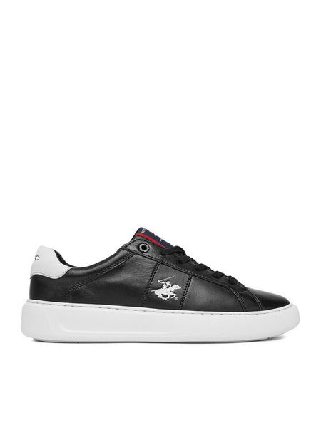 Beverly Hills Polo Club Sneakersy CEO-LOMAX-01 MI08 Czarny. Czarne buty sportowe casual Beverly Hills Polo Club, bez wzorów, ze skóry, bez zapięcia. Za 279.99 zł.