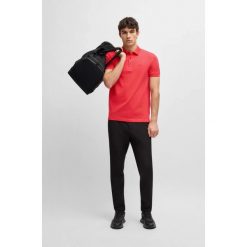 Koszulka polo BOSS Paddy czerwony (50469055-642). Czerwone koszulki polo Boss, m, bez wzorów, bez kołnierzyka, bez ramiączek. Za 279.00 zł.