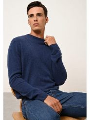 Just Cashmere Kaszmirowy sweter "Howard" w kolorze niebieskim rozmiar: S. Niebieskie swetry nierozpinane Just Cashmere, s, bez wzorów, z kaszmiru, bez kołnierzyka, bez ramiączek. Za 402.20 zł.