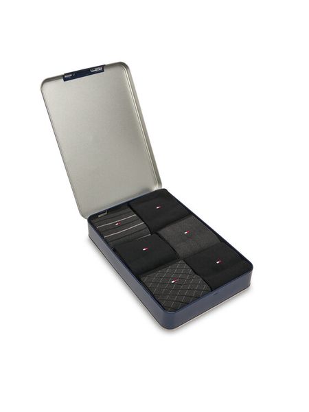 Tommy Hilfiger Skarpety długie 701235373 Czarny. Czarne skarpety Tommy Hilfiger, bez wzorów, z bawełny. Za 129.99 zł.