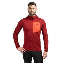 Bluza trekkingowa męska Lumiko Hooded. Brązowe bluzy z kapturem MOUNTAIN EQUIPMENT, l, bez wzorów, z kapturem. Za 479.99 zł.