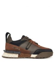 REPLAY Sneakersy Field M GMS1P .000.C0064L Brązowy. Brązowe buty sportowe casual Replay, bez wzorów, ze skóry, bez zapięcia. Za 469.99 zł.