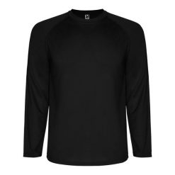 Męska Koszulka Sportowa Z Długim Rękawem Montecarlo. Białe koszulki z długim rękawem ROLY, m, bez wzorów, bez ramiączek. Za 41.99 zł.