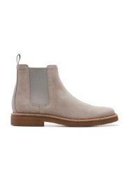 Clarks Skórzane sztyblety "Clarkdale Easy" w kolorze szarym rozmiar: 44,5. Szare sztyblety Clarks, bez wzorów, ze skóry, bez obcasa, bez zapięcia. Za 130.19 zł.