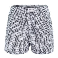 Bokserki Luźne, Majtki z Rozporkiem na Guziki, Męskie - Pako Jeans - Drobny Wzór. Bokserki Pako Jeans, l, bez wzorów, z bawełny. Za 33.00 zł.