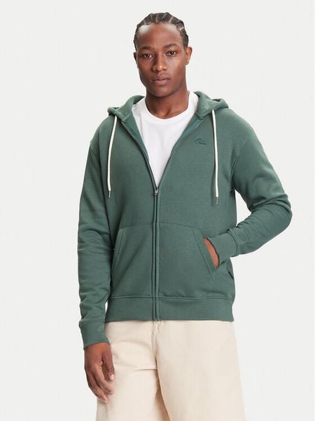 Quiksilver Bluza EQYFT05160 Zielony Regular Fit. Zielone bluzy Quiksilver, m, bez wzorów, z bawełny, bez kaptura. Za 249.99 zł.
