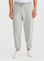 PAKO LORENTE - Spodnie dresowe w szarym kolorze. Szare spodnie materiałowe Pako Lorente, na co dzień, l, bez wzorów, z bawełny. Za 149.99 zł.