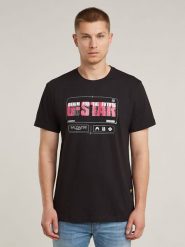 G-Star Koszulka w kolorze czarno-czerwonym rozmiar: XXL. Czarne bezrękawniki G-Star, xxl, bez wzorów, z bawełny, bez kołnierzyka, bez ramiączek. Za 82.64 zł.