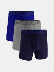 Bokserki męskie 3-pak Under Armourperf Tech Mesh 6in Mix Mix. Niebieskie bokserki Under Armour, m, bez wzorów, z materiału. Za 159.99 zł.