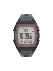 Timex Zegarek Ironman T300 TW5M62600 Czarny. Czarne, cyfrowe zegarki Timex. Za 309.99 zł.