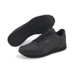 Buty Puma ST Runner v3 L, Mężczyźni. Brązowe buty do biegania Puma, bez wzorów, ze skóry ekologicznej, bez zapięcia, do biegania. Za 169.99 zł.