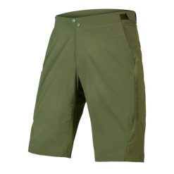 Spodenki rowerowe męskie Endura GV500 Foyle Baggy Short. Zielone spodenki rowerowe ENDURA, m, bez wzorów, z materiału, rowerowe. Za 399.99 zł.