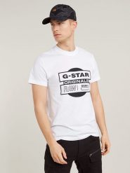 G-Star Koszulka w kolorze białym rozmiar: XXL. Białe bezrękawniki G-Star, xxl, bez wzorów, z bawełny, bez kołnierzyka, bez ramiączek. Za 88.43 zł.