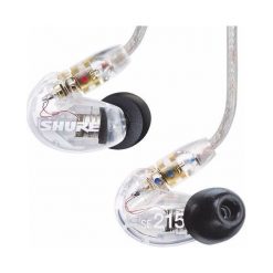 Słuchawki Shure SE215 Clear. Słuchawki dokanałowe Shure. Za 399.99 zł.