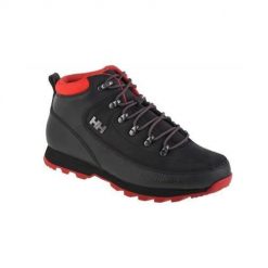 Buty trekkingowe męskie Helly Hansen The Forester. Czarne trekkingi Helly Hansen, bez wzorów, z gumy, bez zapięcia. Za 643.00 zł.