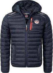 Kurtka męska Geographical Norway BRICK NAVY GTX 068 (WY6358H/GN-MARINE). Niebieskie kurtki Geographical Norway, na zimę, m, bez wzorów, z materiału, z kapturem. Za 239.00 zł.