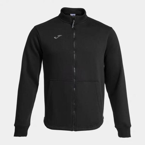 Kurtka z dresu Joma Confort IV. Czarne kurtki Joma, l, bez wzorów, z bawełny, bez kaptura. Za 304.00 zł.
