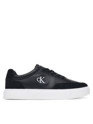 Calvin Klein Sneakersy Classic Cups Oxf Tmb Lth-Su Tc HM0HM02354 Czarny. Czarne buty sportowe casual CALVIN KLEIN, bez wzorów, ze skóry, bez zapięcia. Za 409.99 zł.