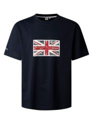 Pepe Jeans Koszulka "Union" w kolorze czarnym rozmiar: XL. Czarne bezrękawniki Pepe Jeans, xl, bez wzorów, z bawełny, bez kołnierzyka, bez ramiączek. Za 92.95 zł.