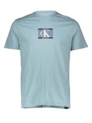 Calvin Klein Koszulka w kolorze błękitnym rozmiar: S. Niebieskie bezrękawniki CALVIN KLEIN, s, bez wzorów, z bawełny, bez kołnierzyka, bez ramiączek. Za 85.95 zł.