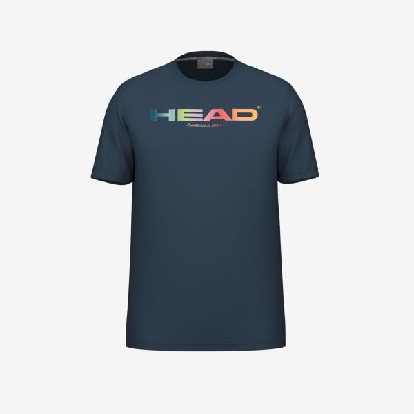 Koszulka Head Rainbow. Niebieskie t-shirty sportowe Head, bez wzorów, bez ramiączek, tenisowe. W wyprzedaży za 136.00 zł.